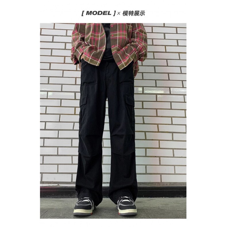 AK2098-P40美式复古新款宽松薄款休闲工装裤,女装休闲裤,星座617A-2