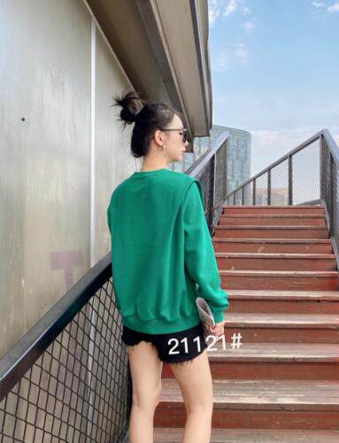 印花卫衣，女装卫衣/绒衫，方格忆秀