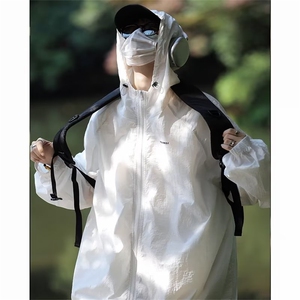 夏季户外轻薄速干防紫外线防晒服男套 F10 P35图片