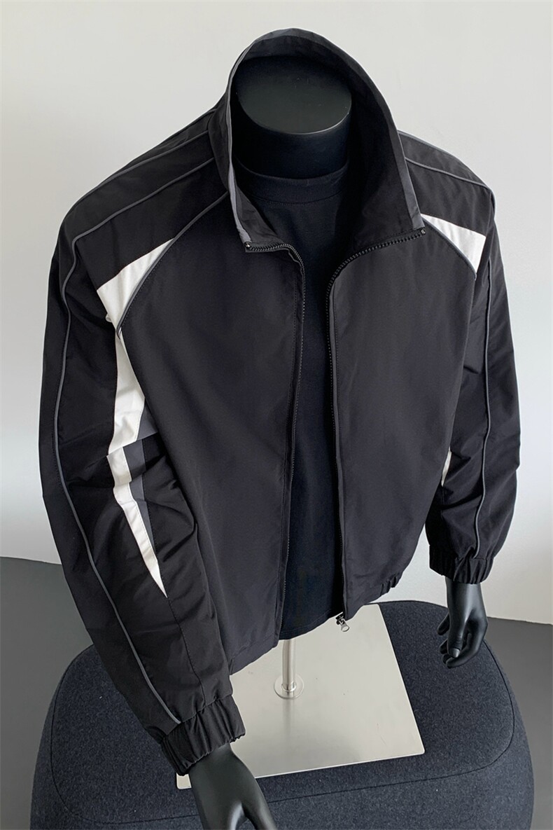 登山户外服小米格防水夹克男士休闲外套上衣A406JK1572P75,男装夹克,星座309（原A406）