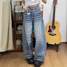 203-6F638P54特～原创水洗猫须直筒牛仔裤，男装牛仔裤，星座203-6(原电商259)