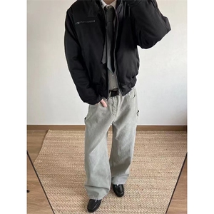 网图有货 毛领哈灵顿棉服保暖上衣活页分割夹克棉衣男女A1217-P88图片