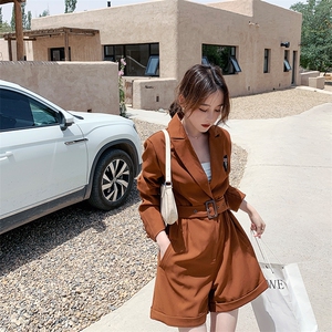 现货 2021春秋 高品质 长袖连体裤女休闲裤 Q801-P120控178图片