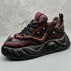 X4746-295新款老爹鞋男复古做旧潮鞋增高面包鞋时尚休闲鞋男，男鞋休闲鞋，星座1407-3