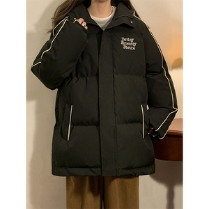 冬季宽松/连帽休闲外套潮加厚棉衣XZ102B-1M2683-P125图片
