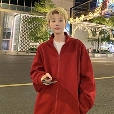 高品质!400克重磅流行美式潮流休闲百搭开衫卫衣KS55055特p57控88，男装卫衣，星座610B-1