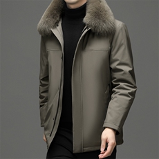 XLALW92306秋冬新款2023年男士休闲羽绒服加厚保暖夹克外套P325，男装羽绒服，电商B360