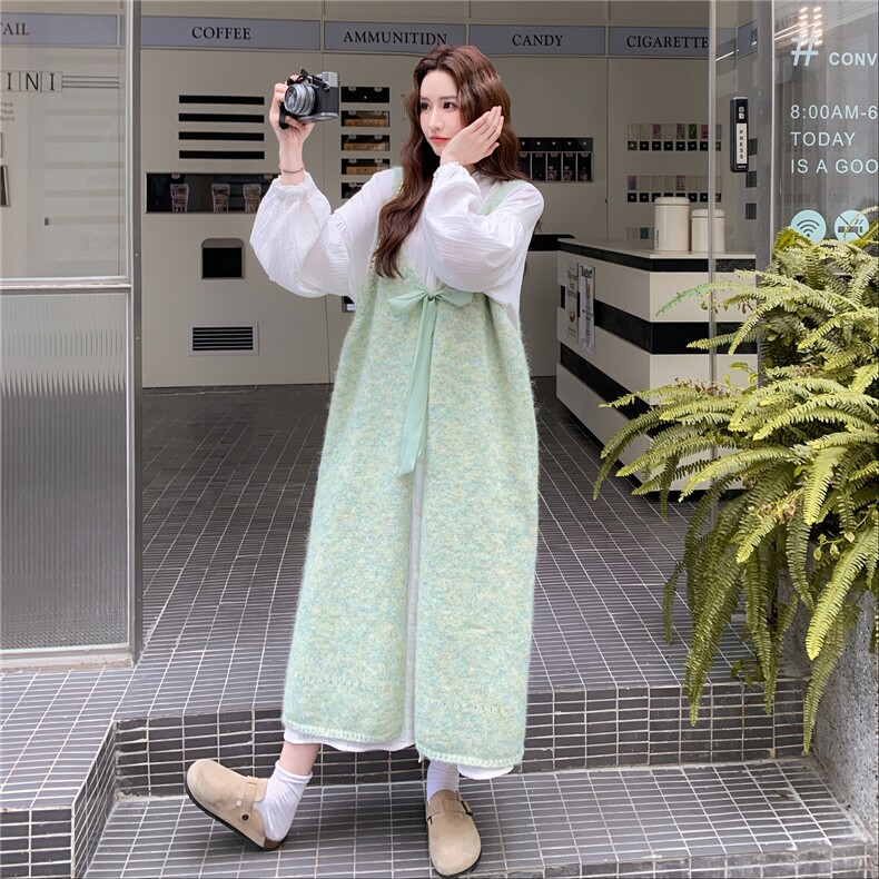 秋装新款现货时尚清新长款套装裙2C261-P175-K265,女装套装/套裙,2C261