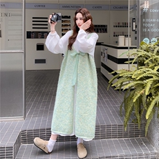 秋装新款现货时尚清新长款套装裙2C261-P175-K265，女装套装/套裙，2C261