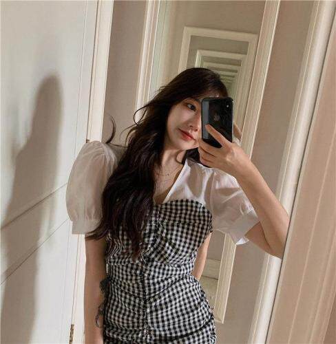 〔现货〕夏季新款，法式洋气连衣裙，女装连衣裙，1.2.3.4