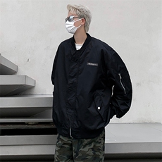 Wt866-68美式宽松型棒球服夹克，男装夹克，星座1501-1