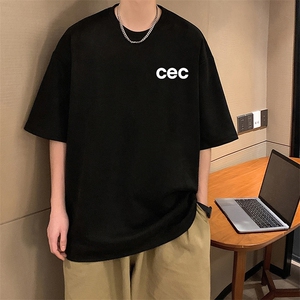 麂皮绒短袖t恤男大码半袖男 JD82294-P25图片