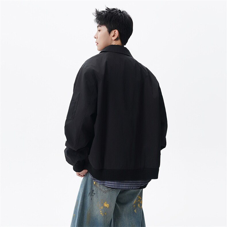 潮流衬衫领夹克难装百搭上衣户外防寒外套J065P6098,男装夹克,电商A073