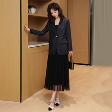 2024春秋新款小个子西装外套女韩版高级感气质女神范休闲西服套装，女装套装/套裙，火爆靓佳人