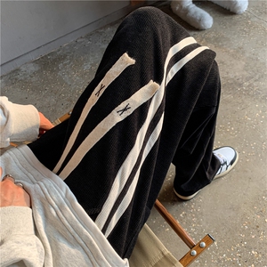 新款裤子男裤男直筒韩版潮流百搭宽松休闲裤X5655-P50控69图片