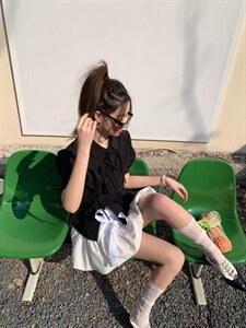 热恋少女半裙图片