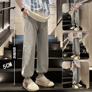男潮流复古慵懒风直筒宽松男长裤KK291-P50图片