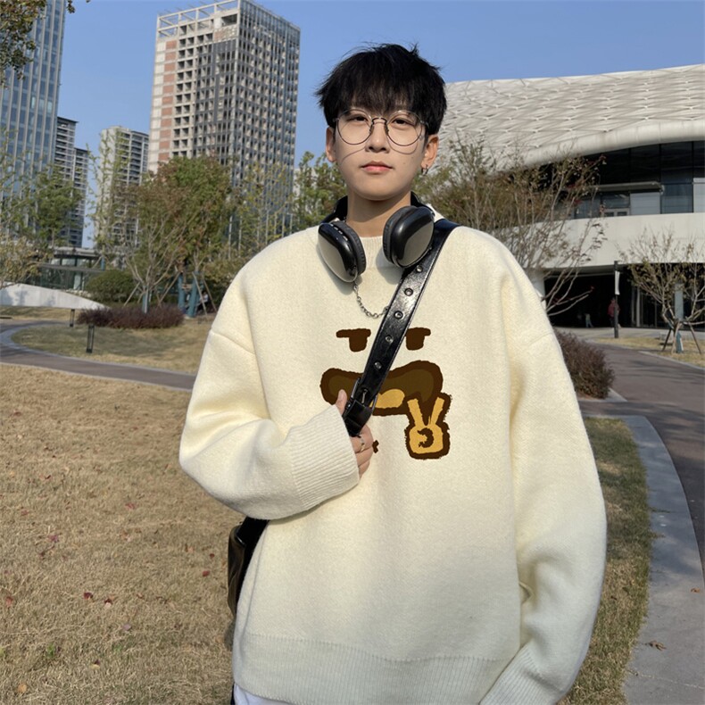 高质量！秋冬季半高领毛衣男士加绒加厚线衣针织衫男DMY548-特P38,男装针织衫/毛衣,电商B371