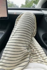 特批P35无差价秋季新款潮流撞色条纹500g毛巾绣大码休闲裤男K5949，男装休闲裤，电商A001-1