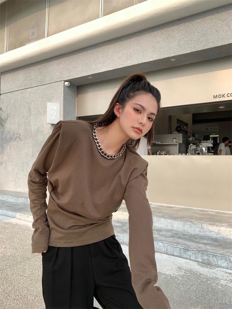 秋冬新款链条打底衫，其它，DS-1