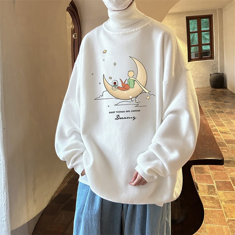 8XL高领毛衣男大码胖子堆堆领打底羊毛衫GM45416-P45加绒款-P65,男装T恤,电商A040
