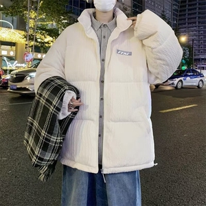 2023冬季新款设计感宽松情侣面包服韩版潮流外套服男 W6518-P90图片