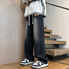 XZ616夏季设计款贴标直筒休闲长裤牛仔裤TY1010P65控78，男装牛仔裤，星座512A（原616）