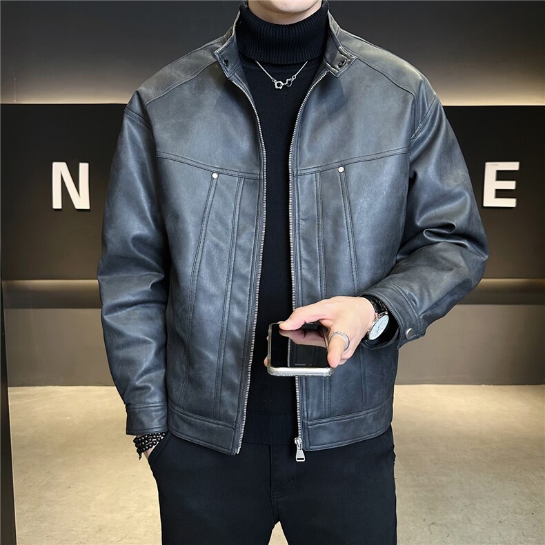 标50绒羽绒服男冬季2025新款皮衣外套7天后出货 A313-8875-P205图片