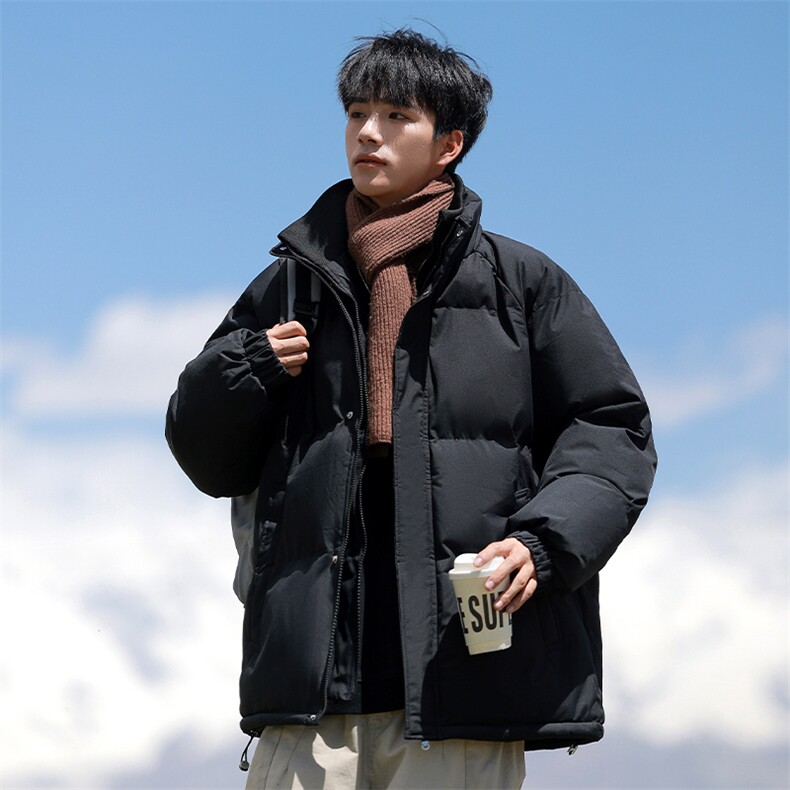 得物二开立领假两件石墨烯内里棉服棉衣外套9088特P85控118,男装棉衣,电商A309