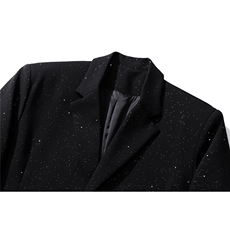 白底成分96%聚酯纤维4%氨纶满天星西服男西装男XF77871P85控138，男装西服套装，星座226-1