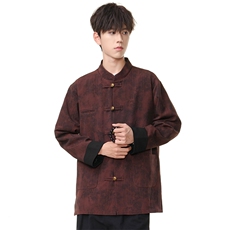 秋冬风外套潮盘口男装潮流时尚上衣新中式金属扣WT310-P118，女装短外套，电商A227