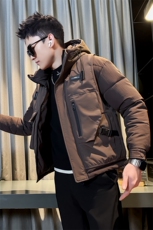 秋冬季新款男装棉衣保暖时尚连帽棉袄社会小伙袄子MY8116-P158，男装棉衣，电商D327
