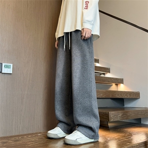 现货55华棉水洗工艺休闲直筒长裤M-3XL特45