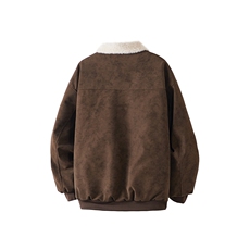 PY5552-P85特冬季PU皮棉服兔毛加绒加厚保暖棉衣，男装棉衣，电商D232