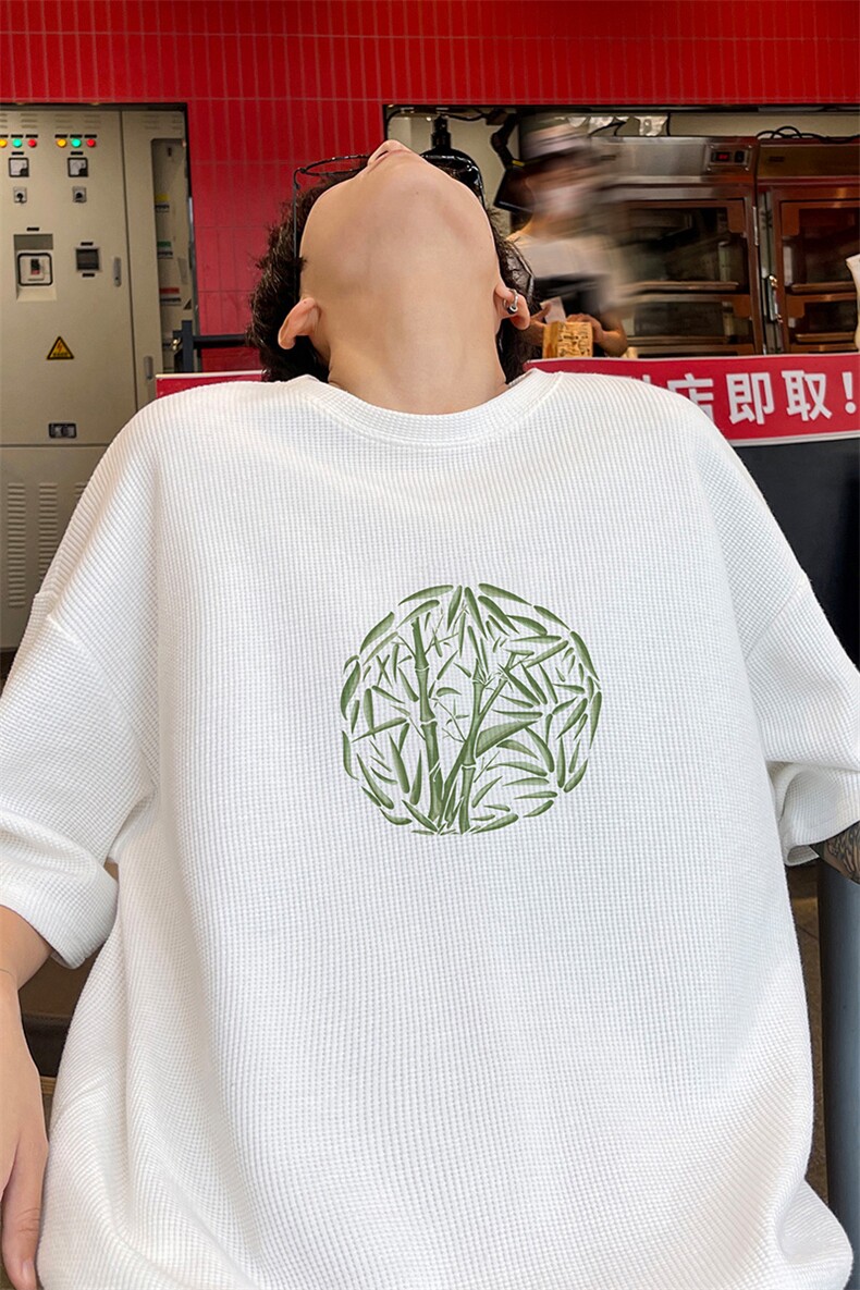 量大优供视频华夫格短袖T恤半袖男HDX530-特P18,男装T恤,电商B371