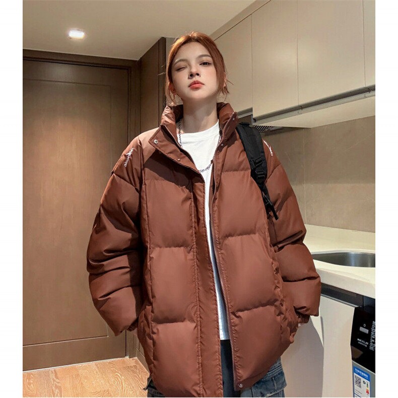 中性风冬装港风pu软皮刺绣棉服棉衣休闲加厚外套男G1108P128,男装棉衣,电商A339