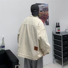 男秋季外套潮牌街头灯芯绒外套RW27P55，男装夹克，星座1116-2