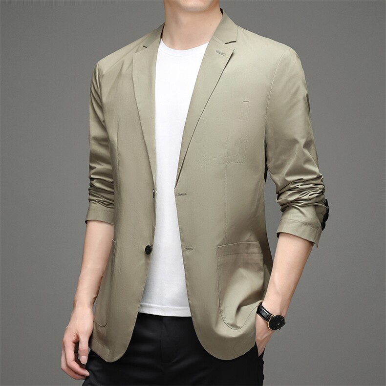 BEA6628803钱塘2020-2春秋新款时尚休闲中青年男士简约西服P193,男装西服,钱塘207-2