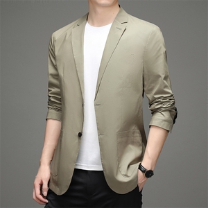 BEA6628803钱塘2020-2春秋新款时尚休闲中青年男士简约西服P193图片