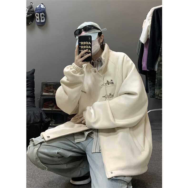 重磅！麂皮绒复合夹克飞机扣外套CP43-特P60控价：108,男装夹克,电商B371