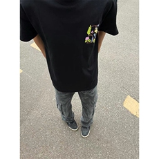 原版前后刺绣纯棉短袖ZX0258-特批35，男装T恤，星座313A(原308A-2)