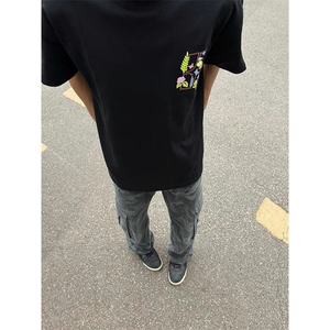 原版前后刺绣纯棉短袖ZX0258-特批35图片