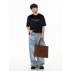 特P30无差价新款夏季潮流设计百搭短袖T恤-HT10293无影墙，男装T恤，电商A003