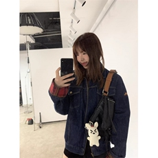 牛仔外套男女秋季2025新款韩版宽松百搭美式复古牛仔上衣网络图，男装工装外套，星座410-6（原星座1304-1）