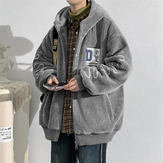 2024冬上新加绒加厚保暖棉衣羊羔绒连帽外套男女992-P110控价158，男装棉衣，电商A441-1