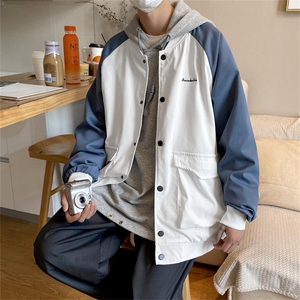 春秋季百搭休闲宽松夹克男士  JK147-P48图片