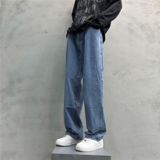 k1029-p40-控68M-5XL现货宽松cleanfit牛仔裤马丁靴黑暗黄泥，男装牛仔裤，星座116