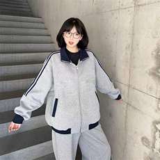 抖音得物高品质26春装美式高街重磅结构拼接织带立领卫衣外套CM42，女装短外套，电商A486-1
