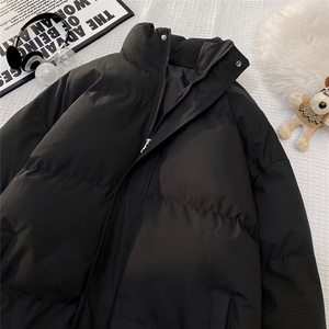 特批毛毯纯色时尚宽松面包服保暖立领棉服A247-MY2276 特批55控95图片