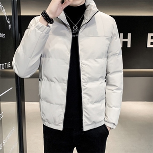 店主风棉衣男 2024冬季新款纯色修身跑量立领棉服外套MY2382-p125图片